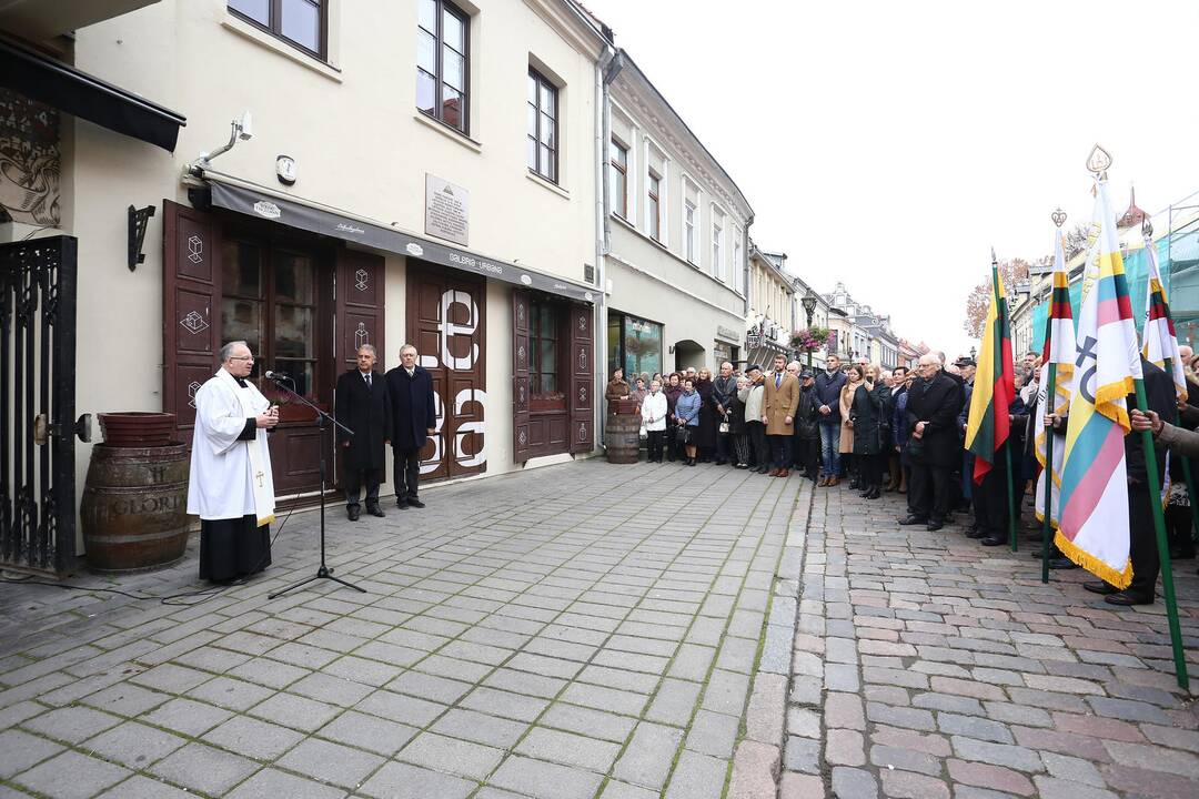 Politinių kalinių ir tremtinių sąjungos 30-mečio minėjimas Kaune