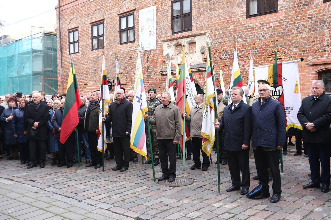 Politinių kalinių ir tremtinių sąjungos 30-mečio minėjimas Kaune