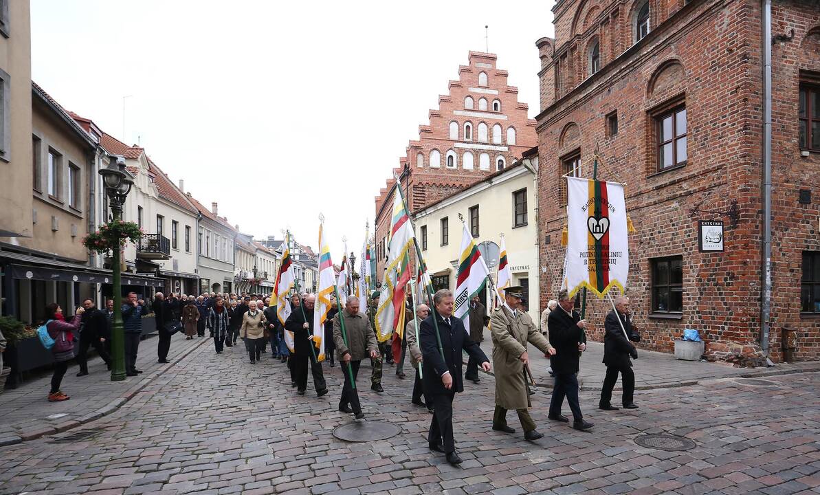 Politinių kalinių ir tremtinių sąjungos 30-mečio minėjimas Kaune