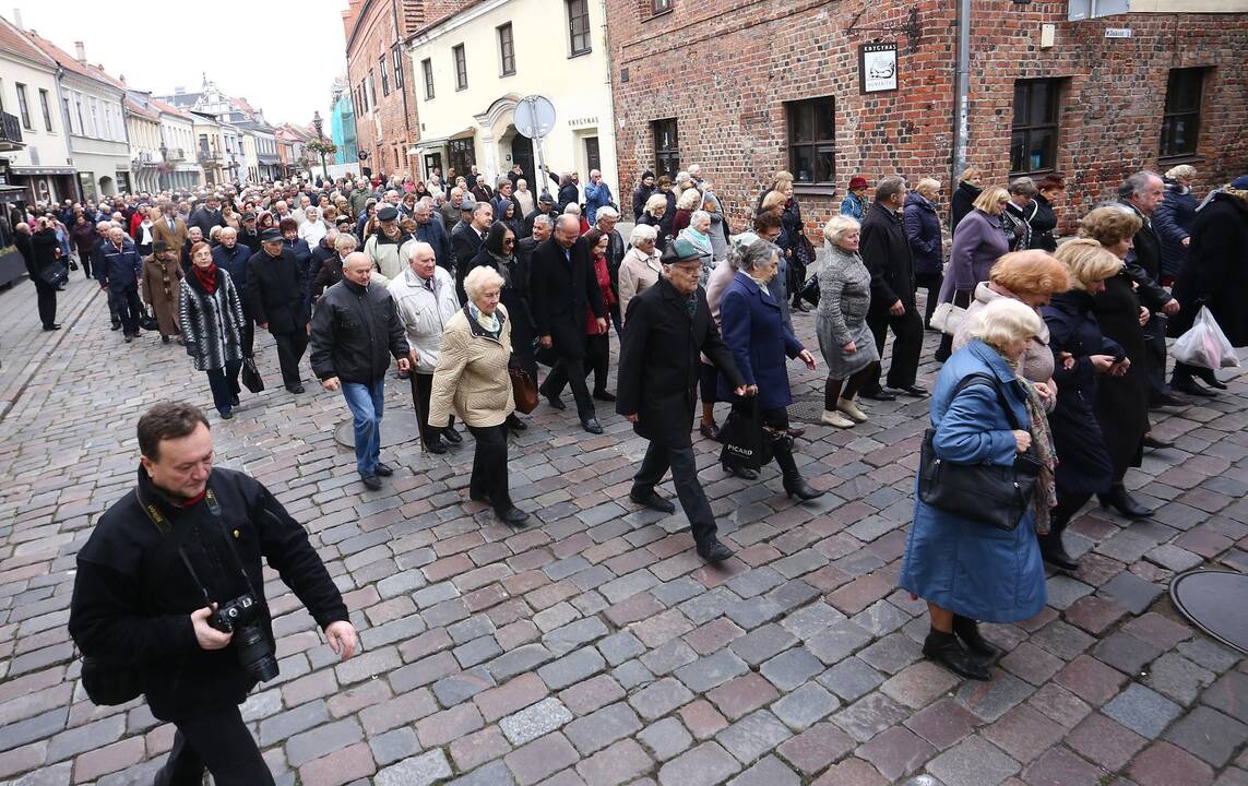Politinių kalinių ir tremtinių sąjungos 30-mečio minėjimas Kaune