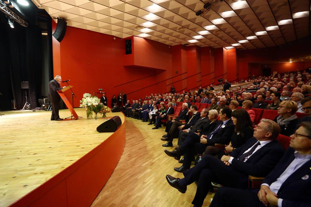 Politinių kalinių ir tremtinių sąjungos 30-mečio minėjimas Kaune