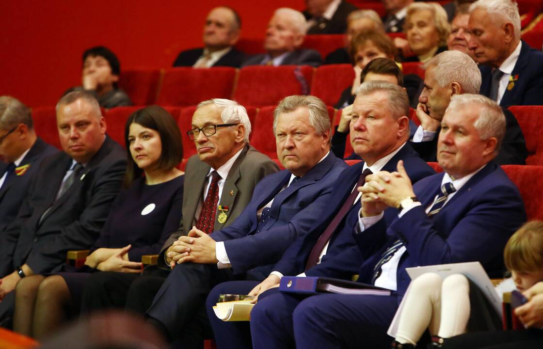 Politinių kalinių ir tremtinių sąjungos 30-mečio minėjimas Kaune