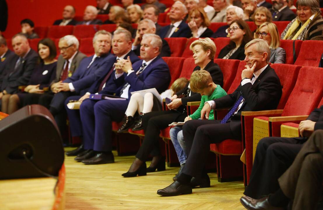 Politinių kalinių ir tremtinių sąjungos 30-mečio minėjimas Kaune