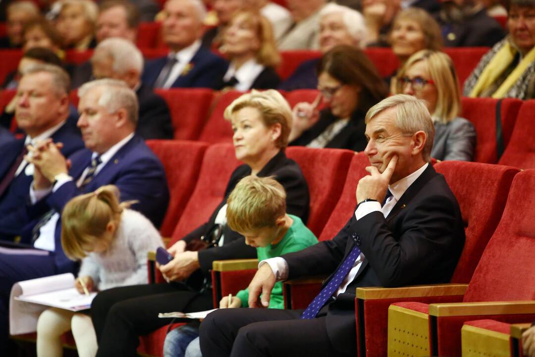 Politinių kalinių ir tremtinių sąjungos 30-mečio minėjimas Kaune