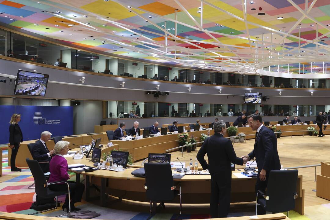 G. Nausėda dalyvauja EVT posėdyje