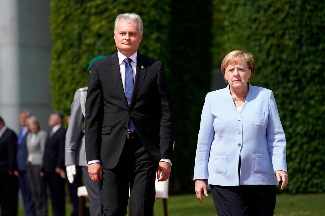 G. Nausėdos susitikimas su A. Merkel
