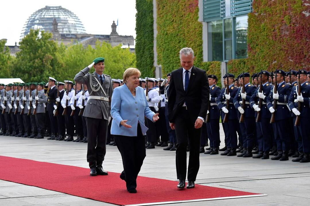 G. Nausėdos susitikimas su A. Merkel