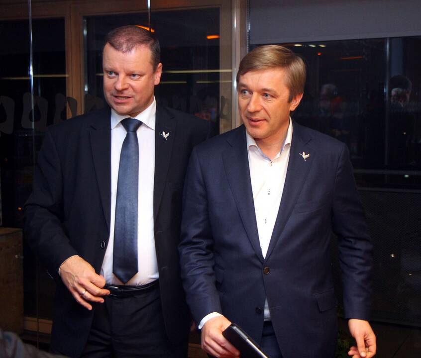 S. Skvernelis išvengė klausimų dėl R. Karbauskio verslo ryšių su Rusija