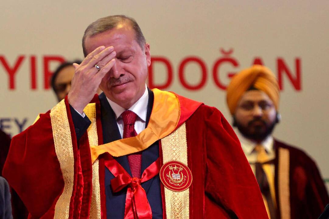 Turkijos prezidentas Recepas Tayyipas Erdoganas