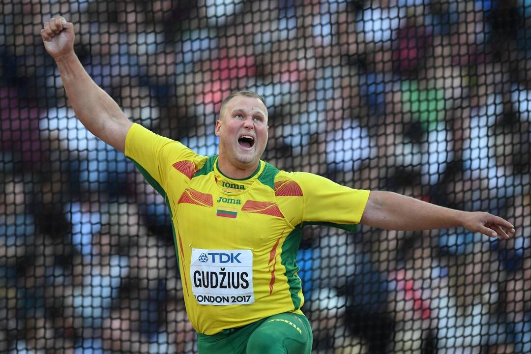 A. Gudžius Londone iškovojo auksą
