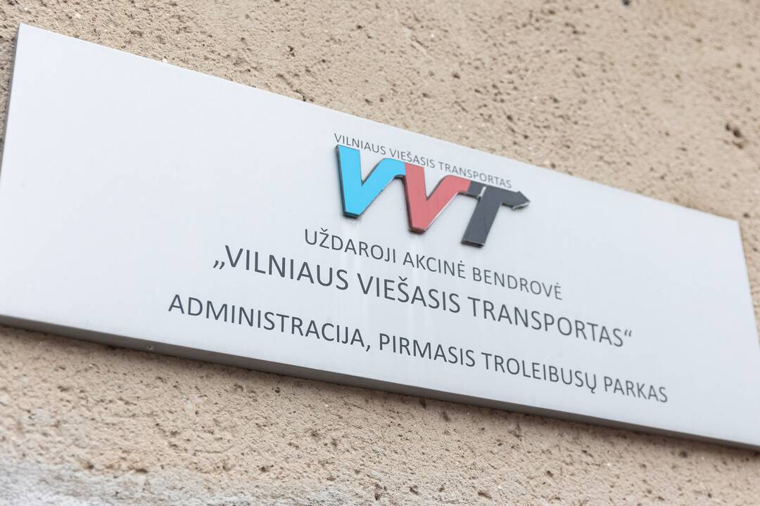 Vilniaus viešojo transporto darbuotojų palaikymo akcija