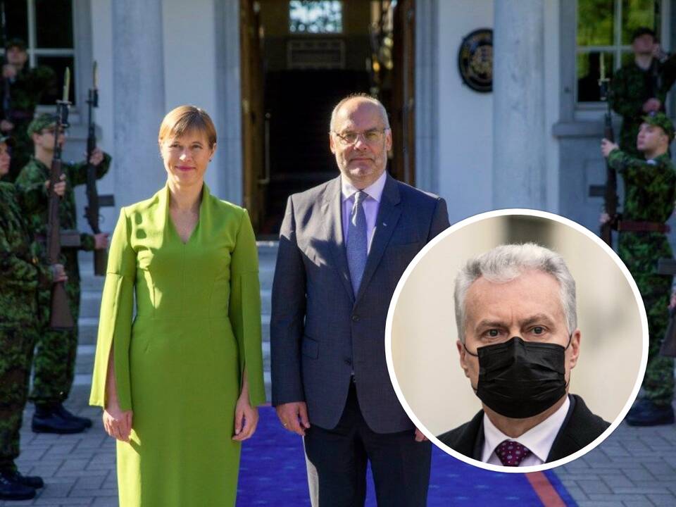 Prezidentas pasveikino pareigas pradėjusį eiti Estijos vadovą A. Karį