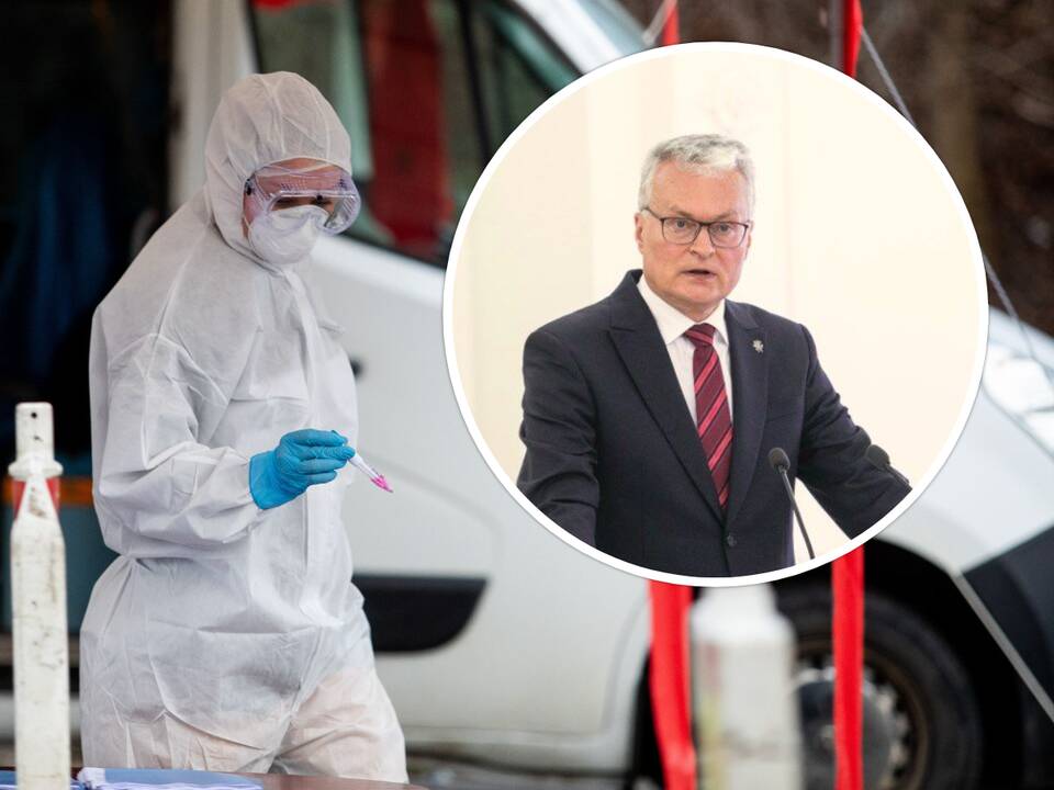 Prezidentūra: atmetęs veto dėl testų Seimas prisiima atsakomybę už rizikas
