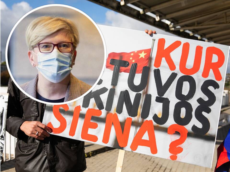 I. Šimonytė apie santykius su Kinija: nevykdome antipolitikos, susidėliojame prioritetus