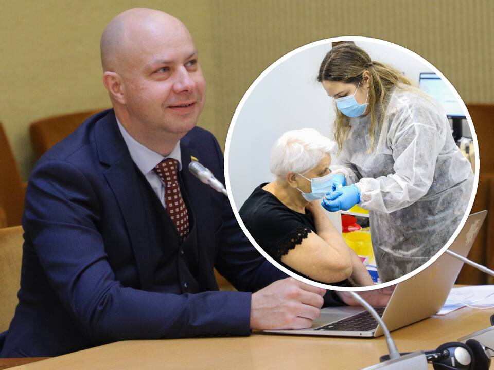 „Valstiečiai“ idėjos neišsižada: sieks, kad išmoka už skiepą būtų mokama nuo 65 metų