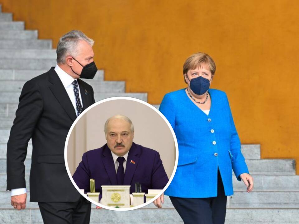 G. Nausėda: nebuvo jokių susitarimų dėl migrantų kvotų tarp A. Merkel ir A. Lukašenkos