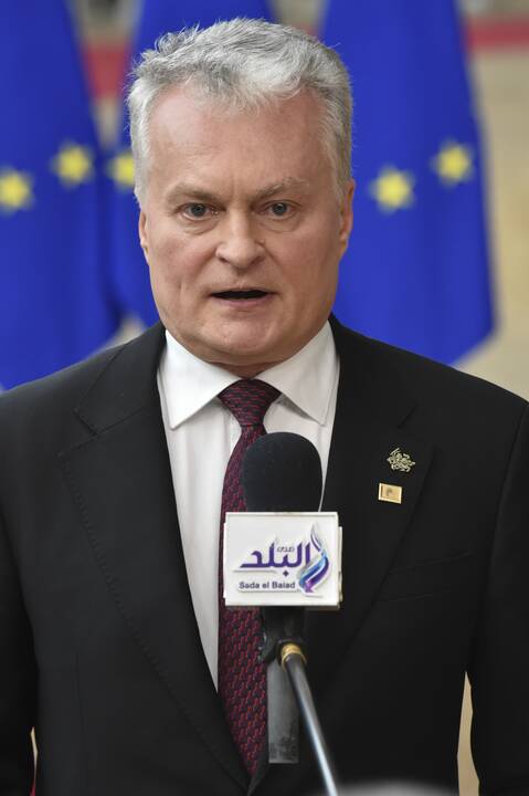 G. Nausėda dalyvauja EVT posėdyje