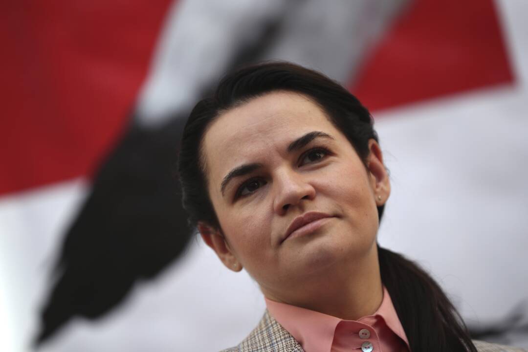Baltarusijos opozicijos lyderė S. Cichanouskaja paskelbė autoritarinio šalies prezidento A. Lukašenkos režimui „liaudies ultimatumą“