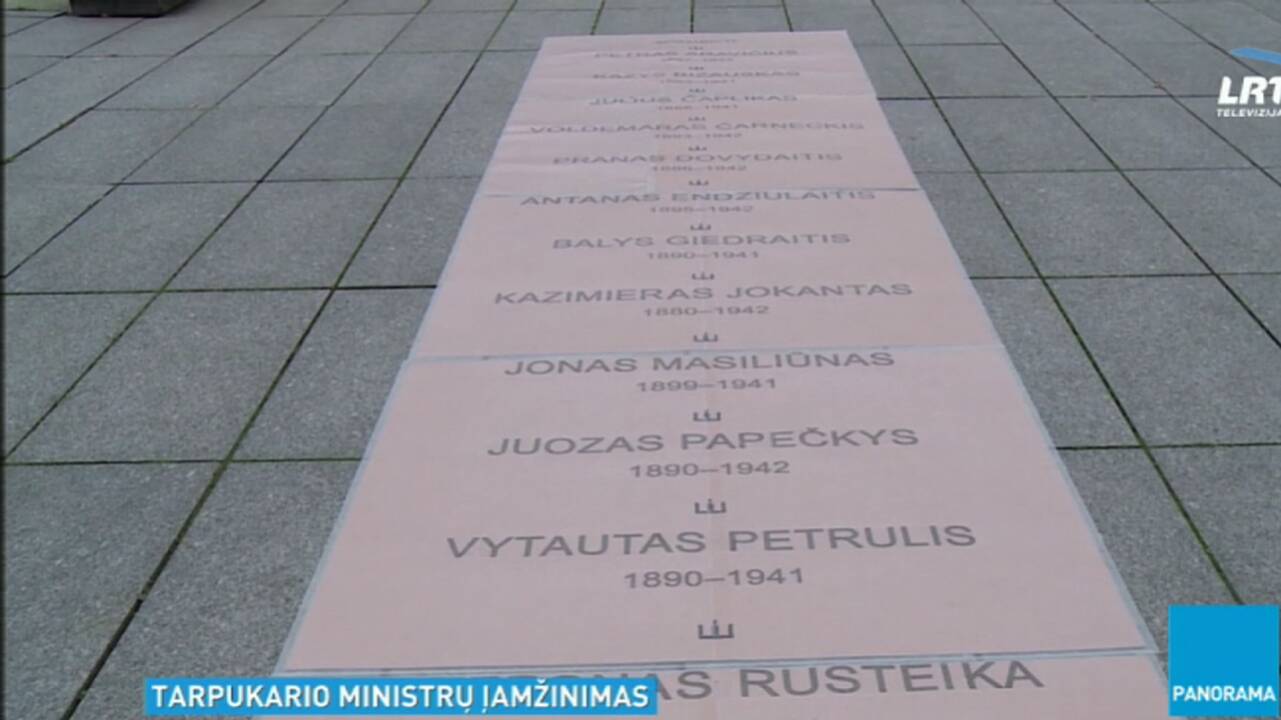 Nesutariama dėl paminklo tremtyje ir kalėjimuose mirusiems ministrams