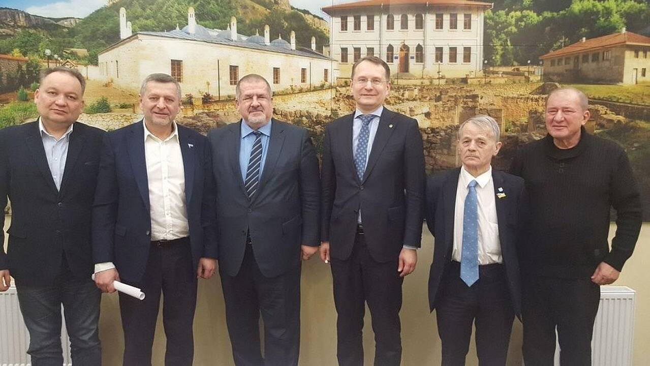 KT pirmininkas Kijeve susitiko su Krymo totoriais