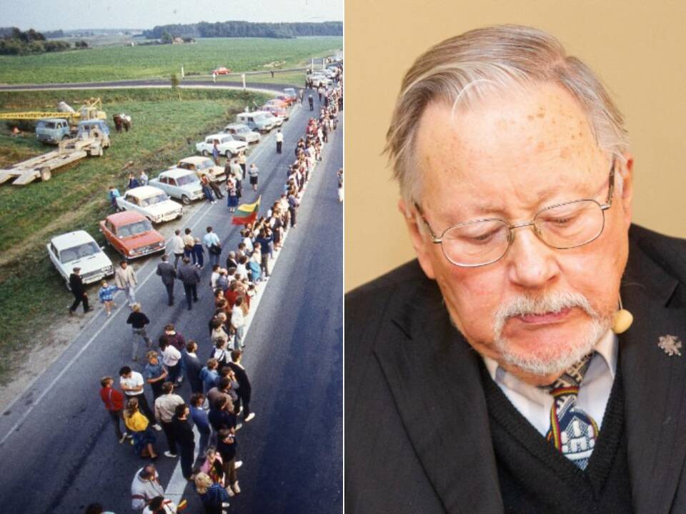 V. Landsbergis apie Baltijos kelią: nepražudykime to, kas padaryta