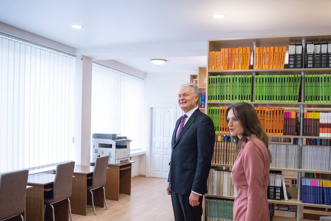 Prezidentas lankėsi Aukščiausiajame Teisme