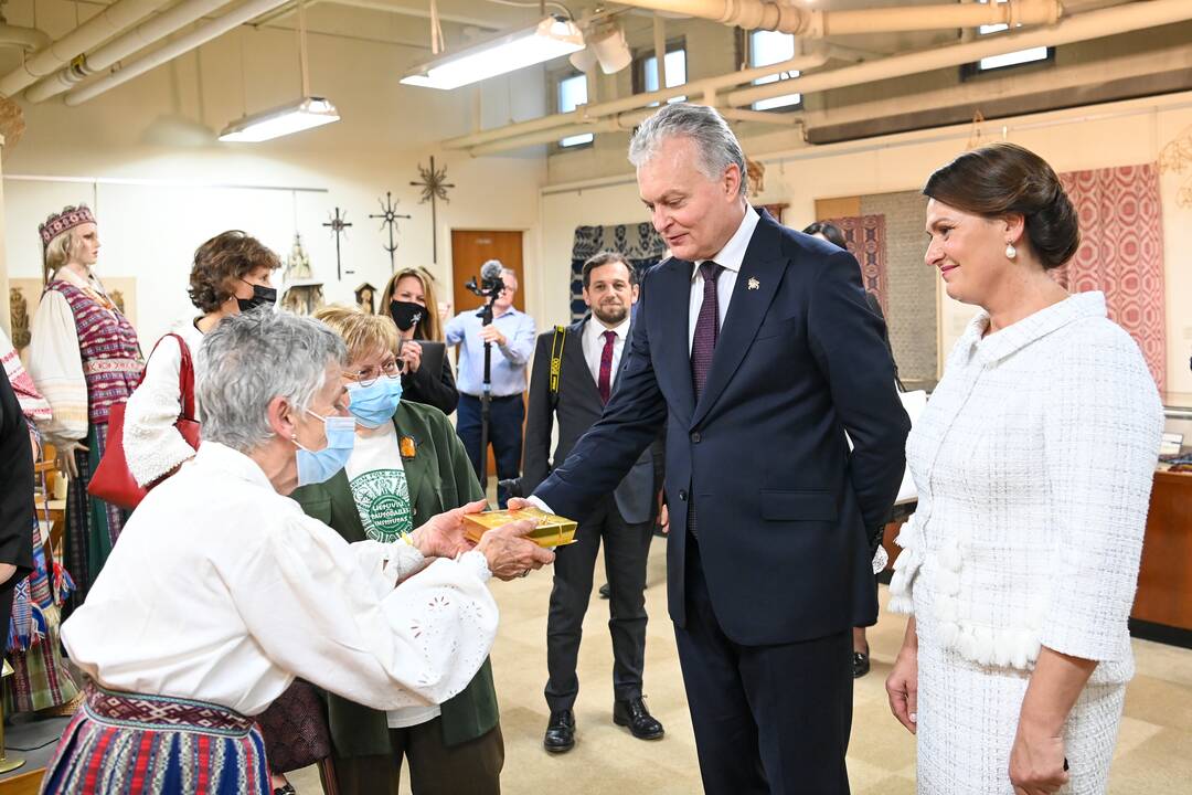 G. Nausėda Čikagoje susitiko su emigrantų šeimomis