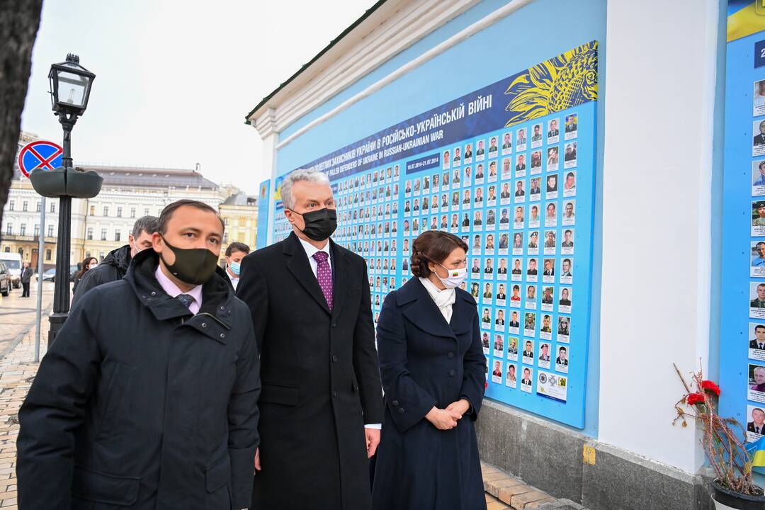 Trečioji G. Nausėdos vizito Ukrainoje diena