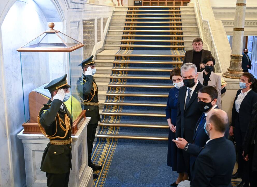Trečioji G. Nausėdos vizito Ukrainoje diena