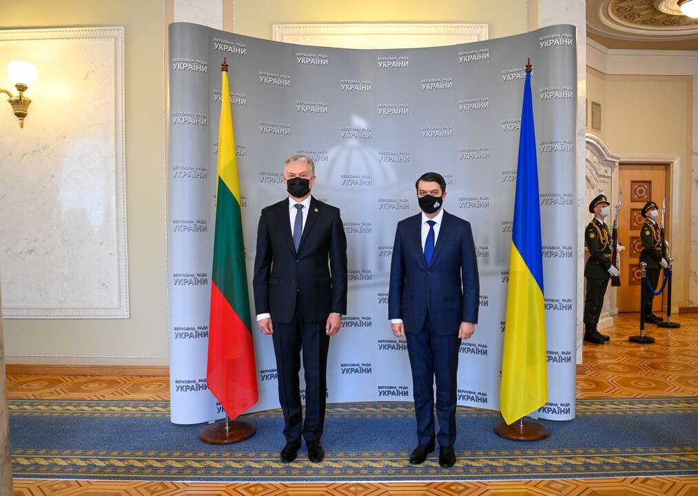 Trečioji G. Nausėdos vizito Ukrainoje diena