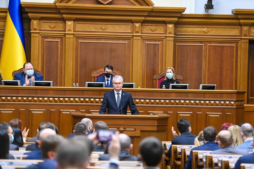 Trečioji G. Nausėdos vizito Ukrainoje diena