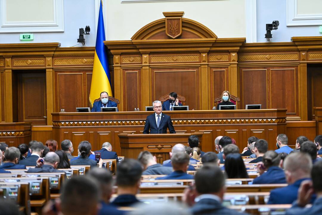 Trečioji G. Nausėdos vizito Ukrainoje diena