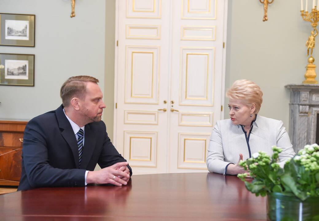 N. Meilutis ir D. Grybauskaitė
