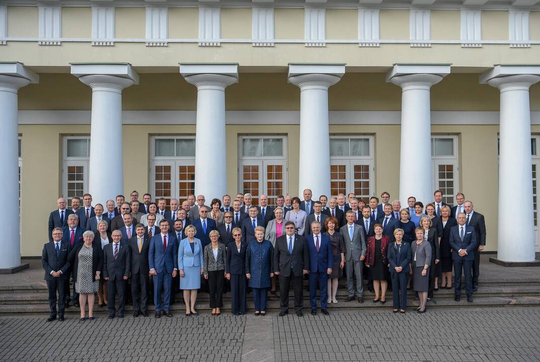 Lietuvos ambasadoriai susirinko Prezidentūroje