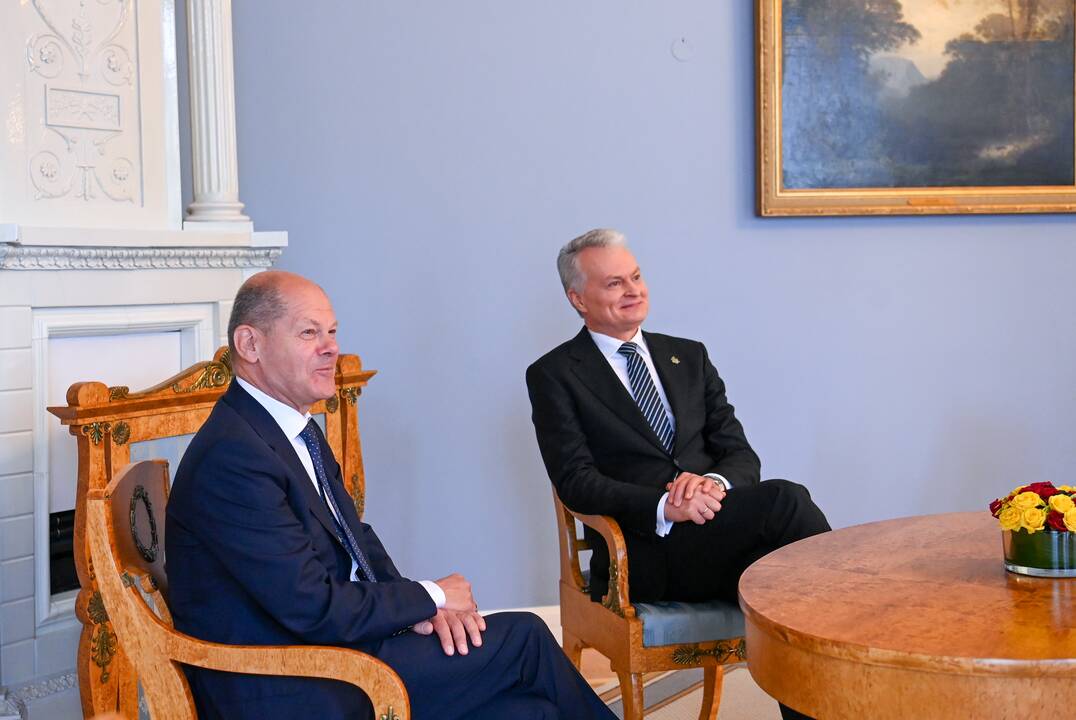 Vokietijos kanclerio O. Scholzo vizitas Lietuvoje