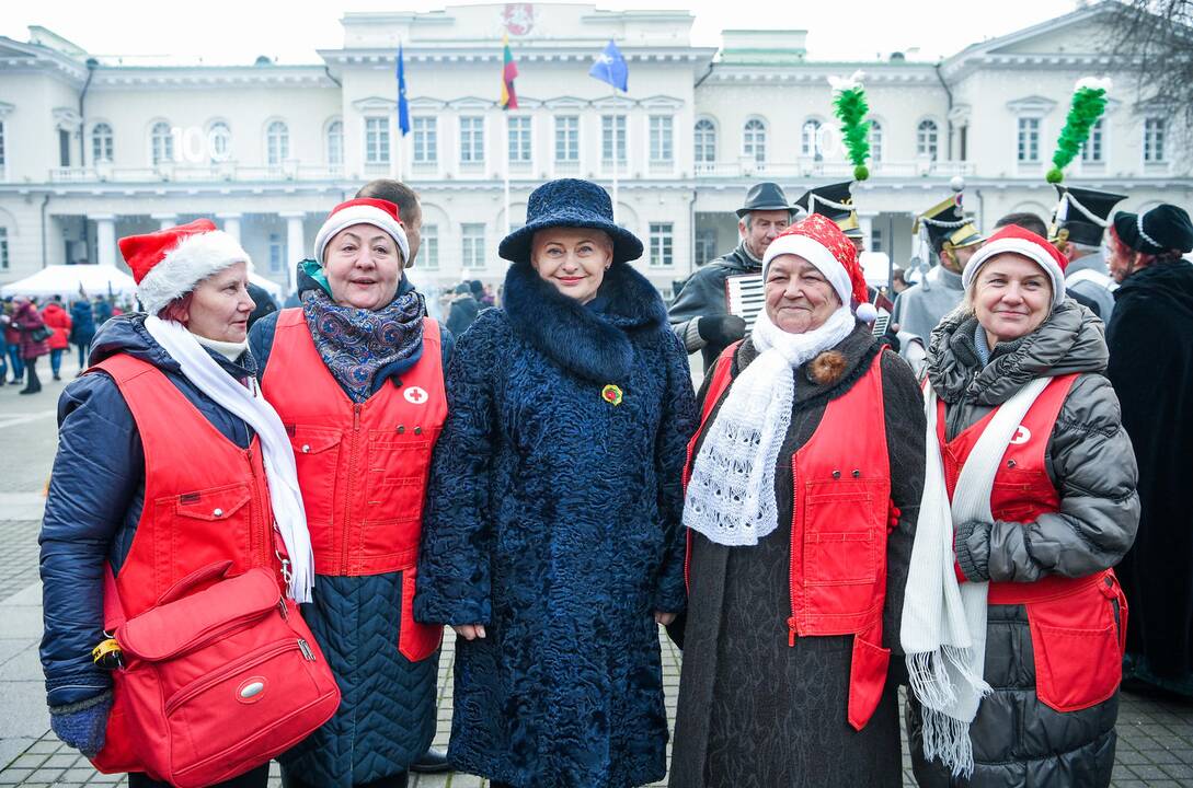 Kalėdinė mugė S. Daukanto aikštėje