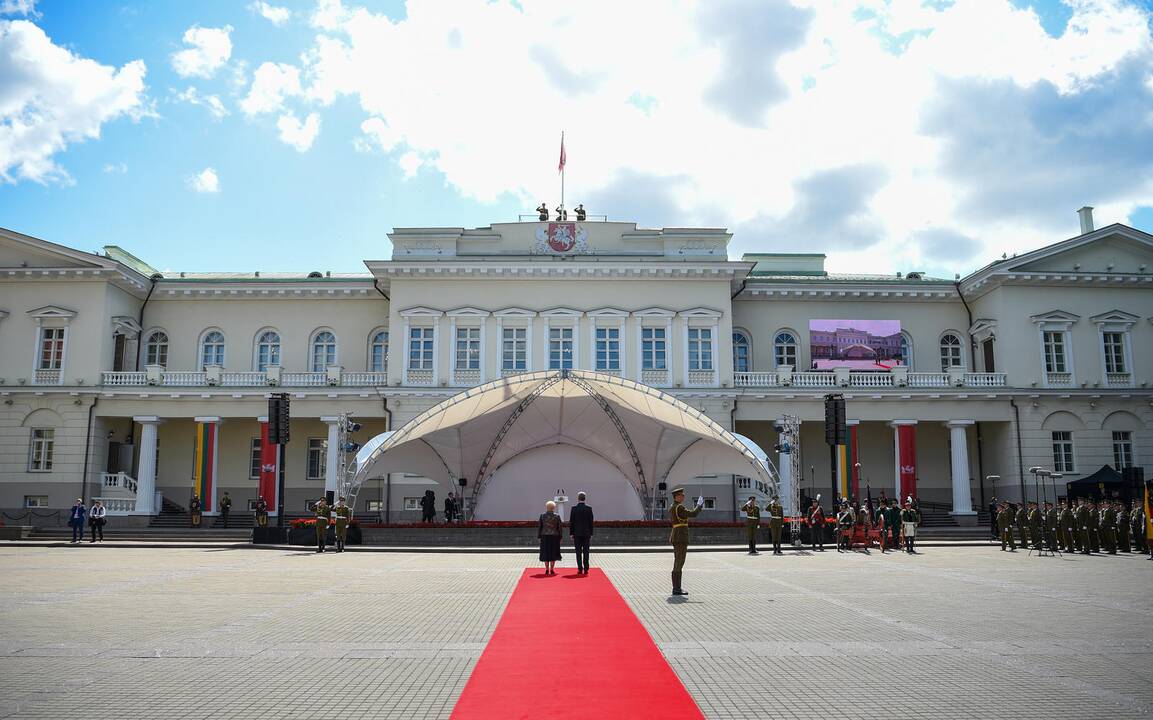 Prezidento rūmų perdavimo ceremonija