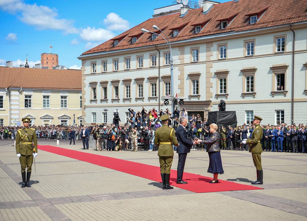 Prezidento rūmų perdavimo ceremonija