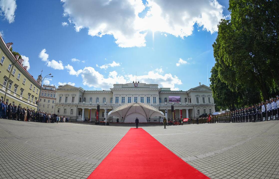 Prezidento rūmų perdavimo ceremonija
