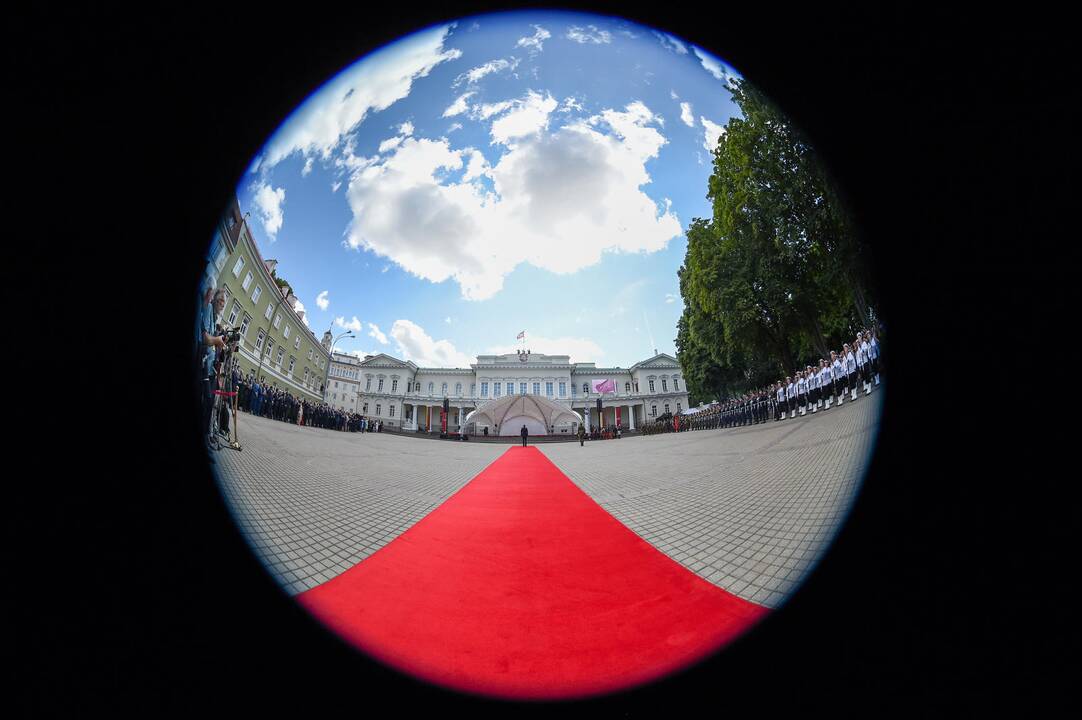 Prezidento rūmų perdavimo ceremonija