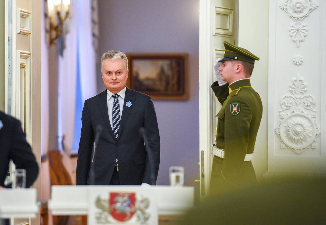 Prezidentas įteikė Sausio 13-osios medalius