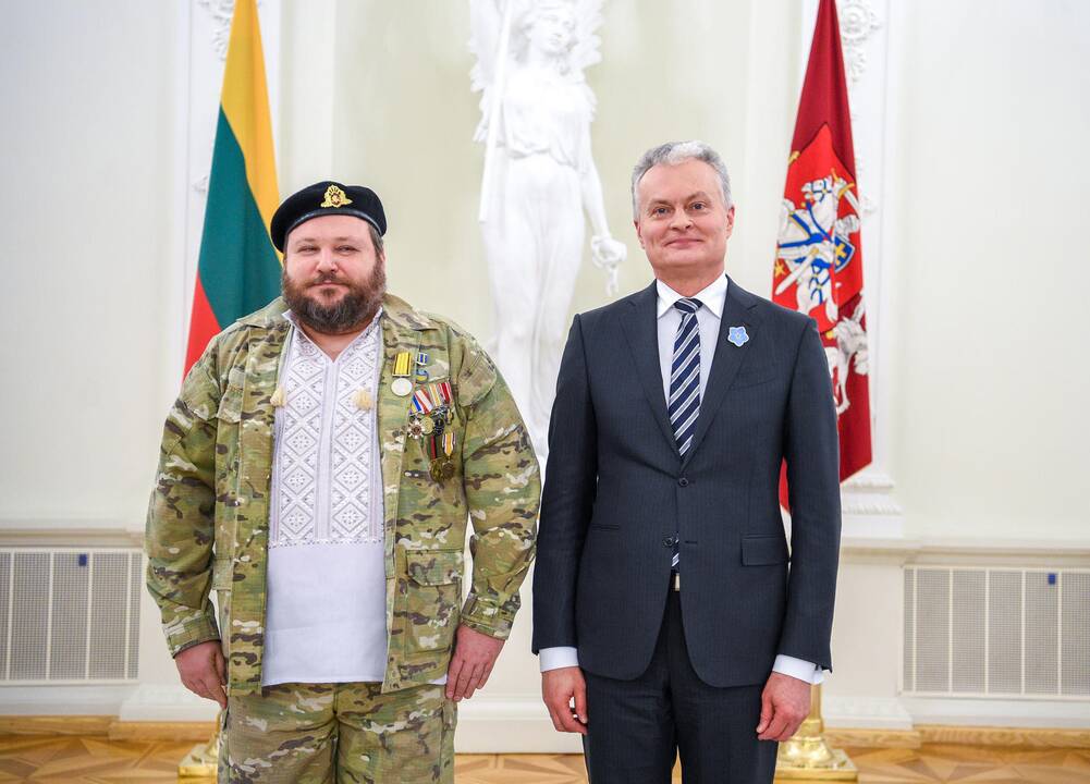Prezidentas įteikė Sausio 13-osios medalius