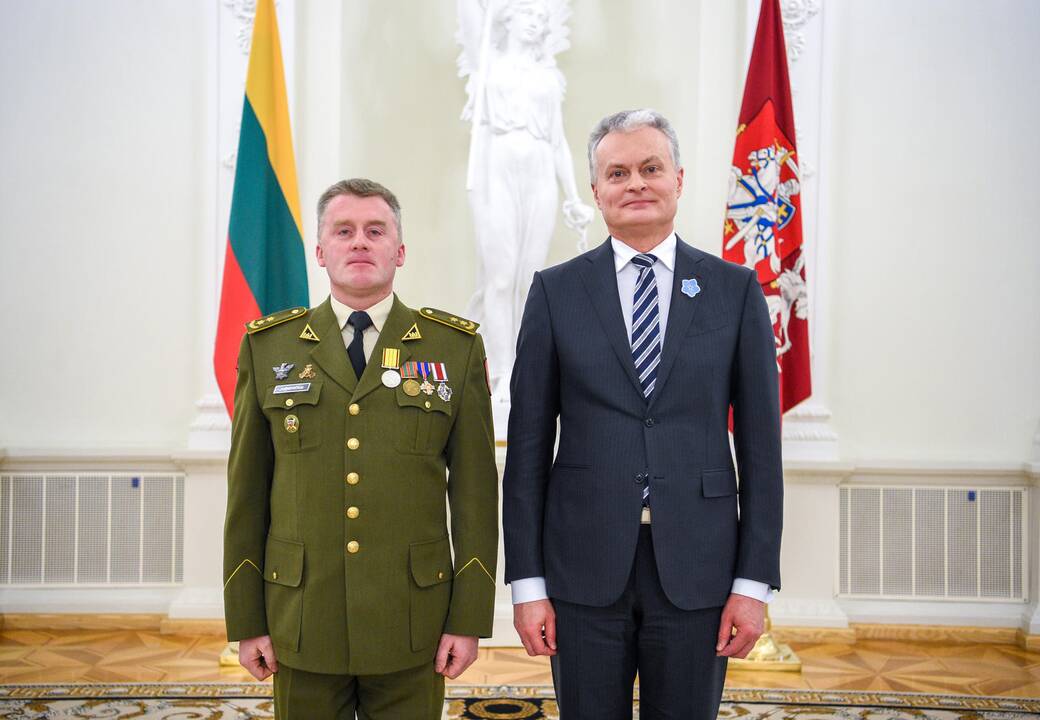 Prezidentas įteikė Sausio 13-osios medalius