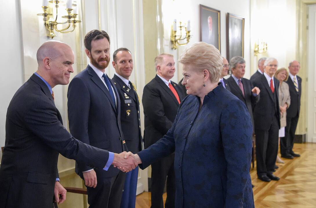 Prezidentė priėmė JAV Kongreso delegaciją