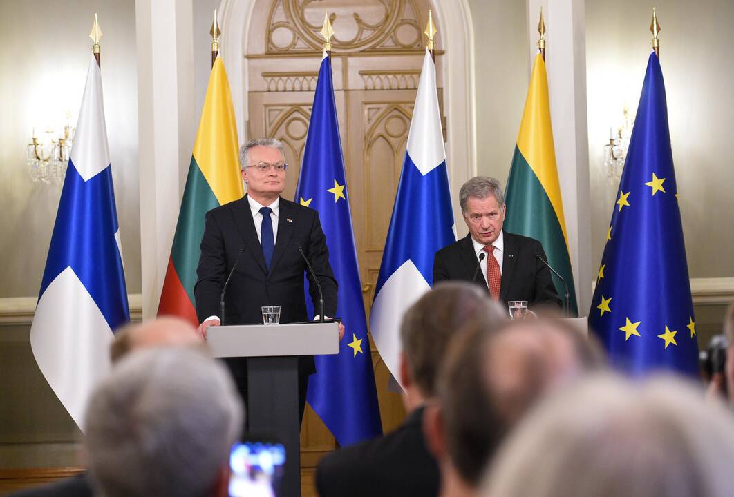 G. Nausėdos vizitas Suomijoje