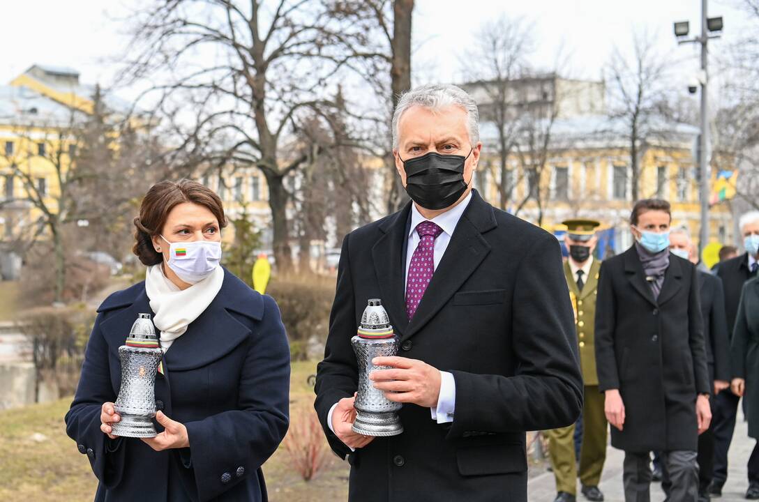 G. Nausėda tęsia vizitą Ukrainoje