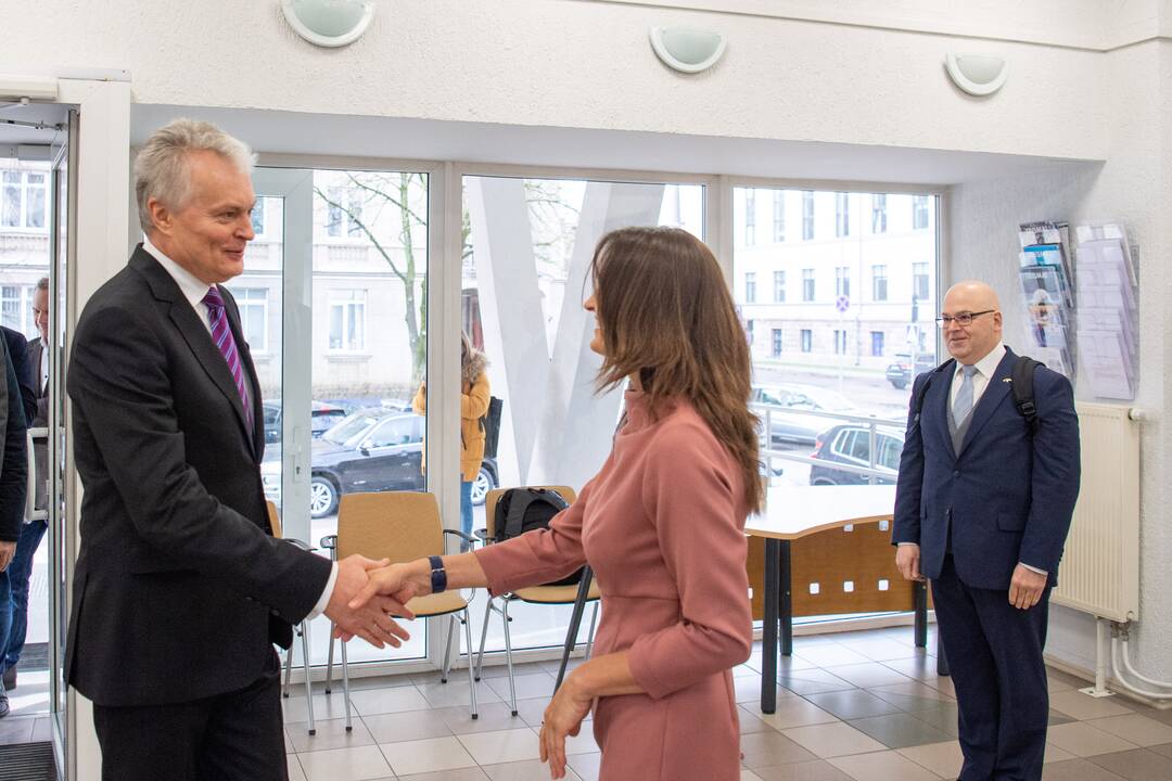 Prezidentas lankėsi Aukščiausiajame Teisme