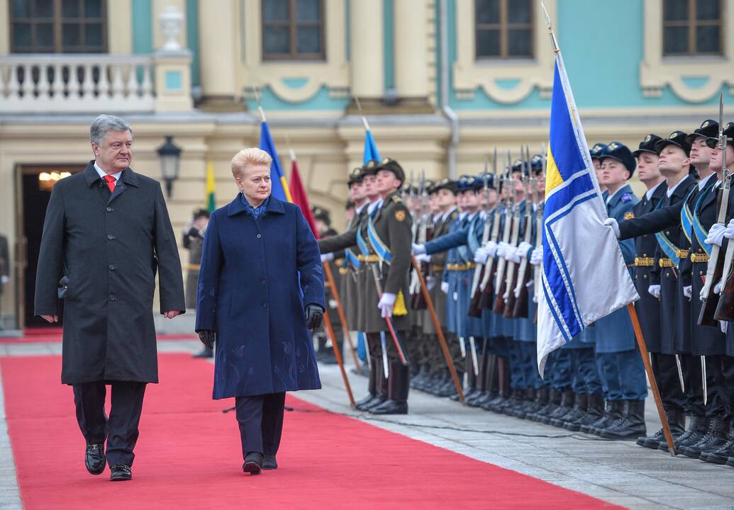 D. Grybauskaitė vieši Ukrainoje