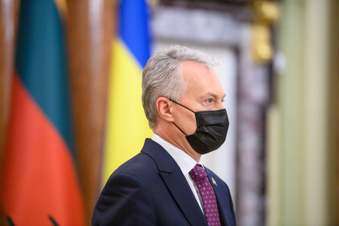 G. Nausėda tęsia vizitą Ukrainoje