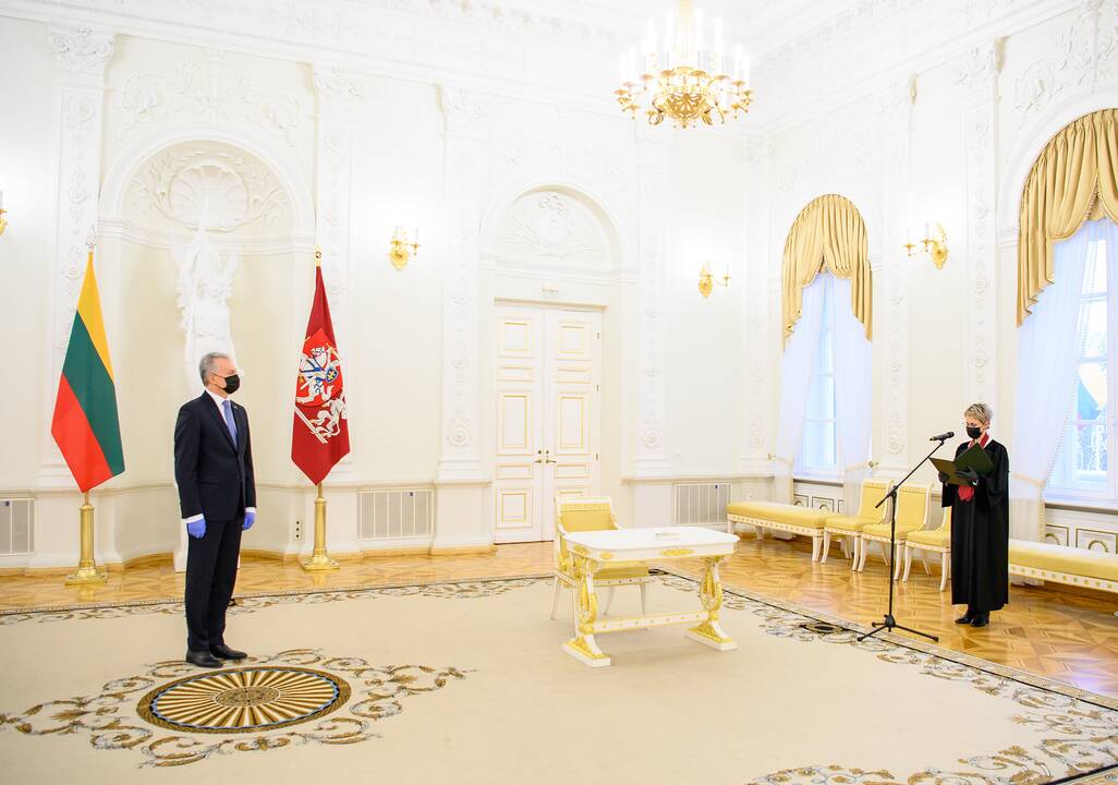 Prisiekė nauja generalinė prokurorė
